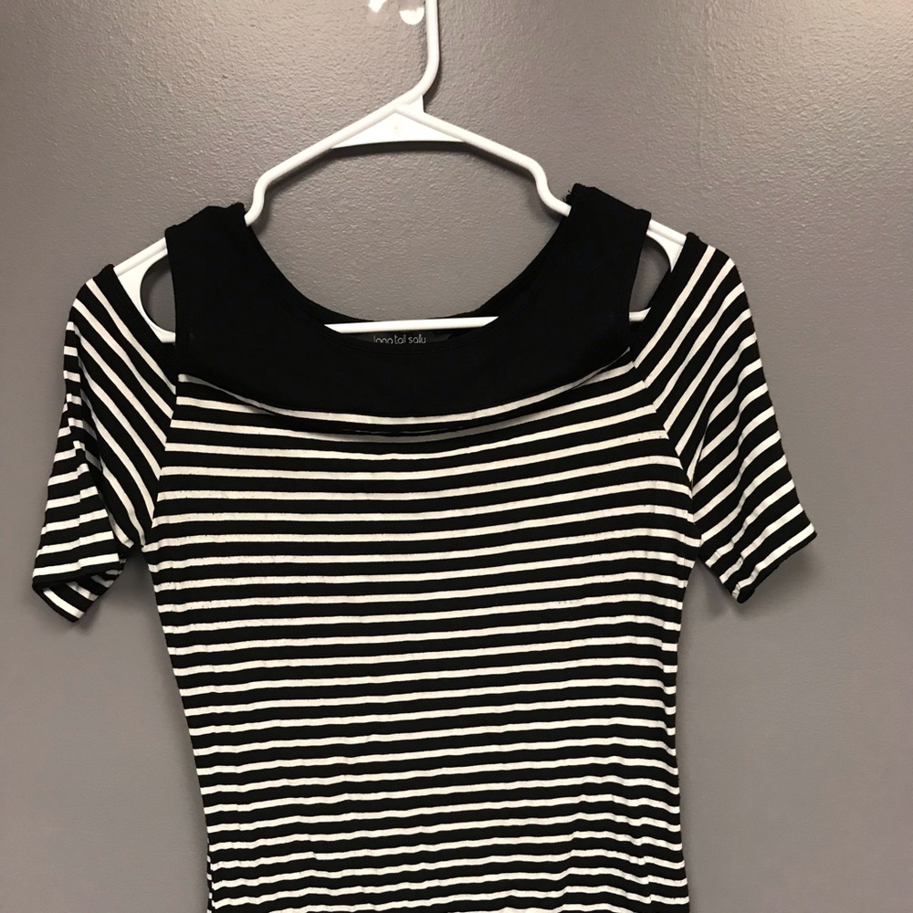 Long Tall Sally Cold Shoulder Tee